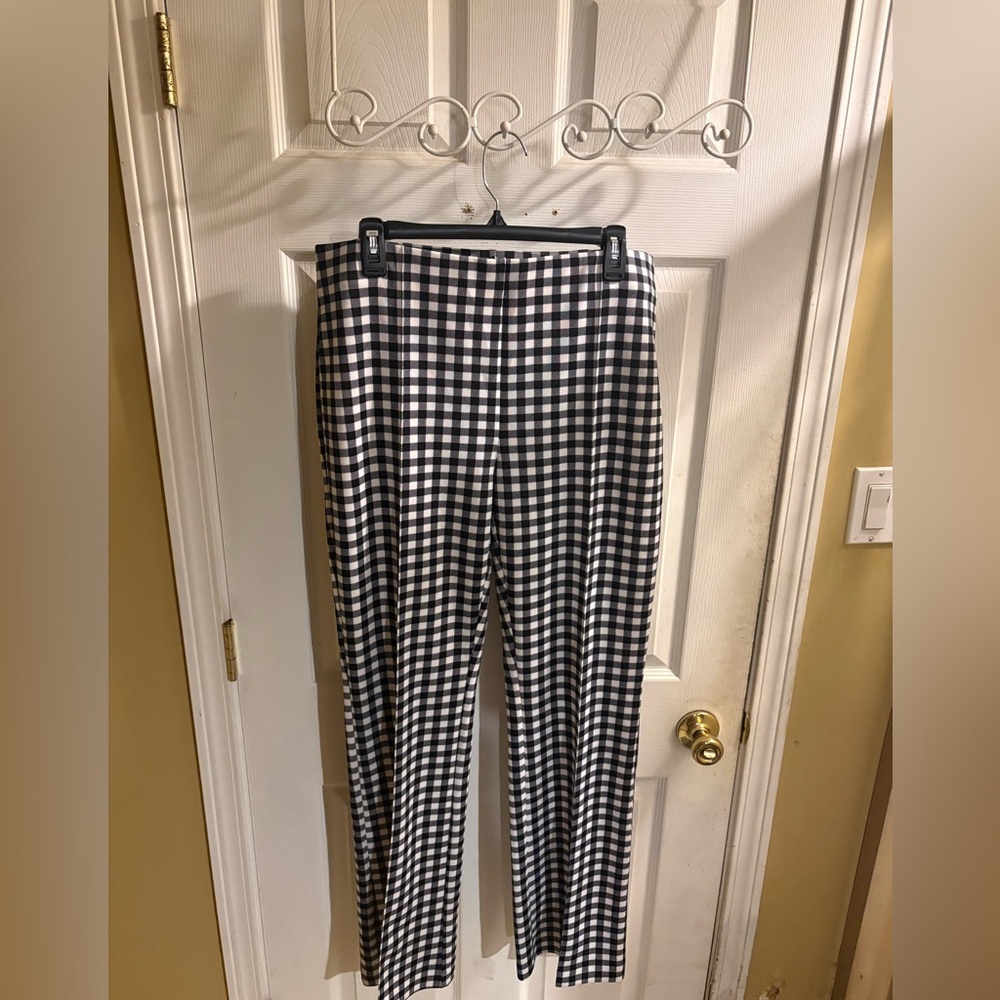 NYCC Black and White Checkered Pants